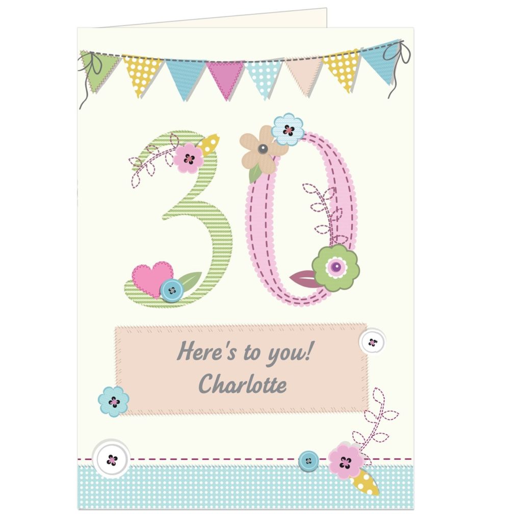 Personalised Birthday Craft Card