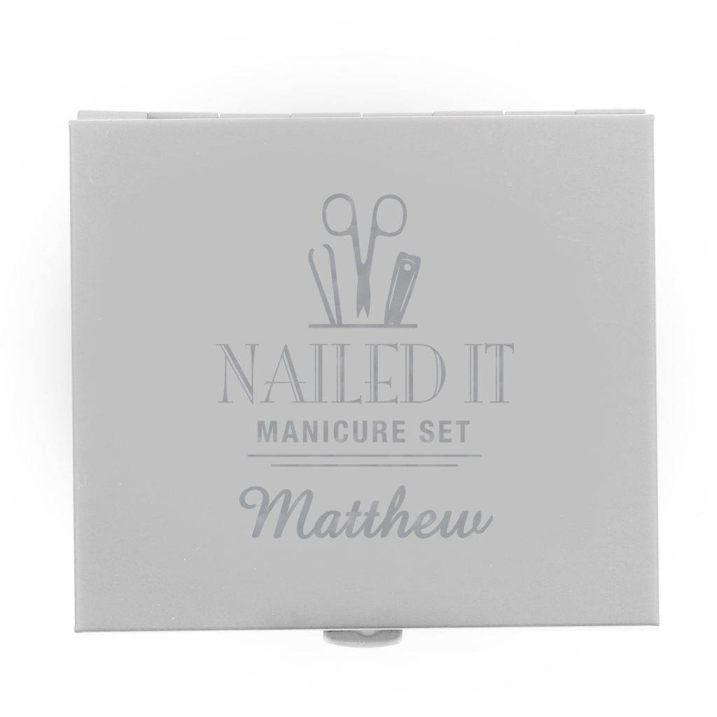 Personalised Nailed It Manicure Set
