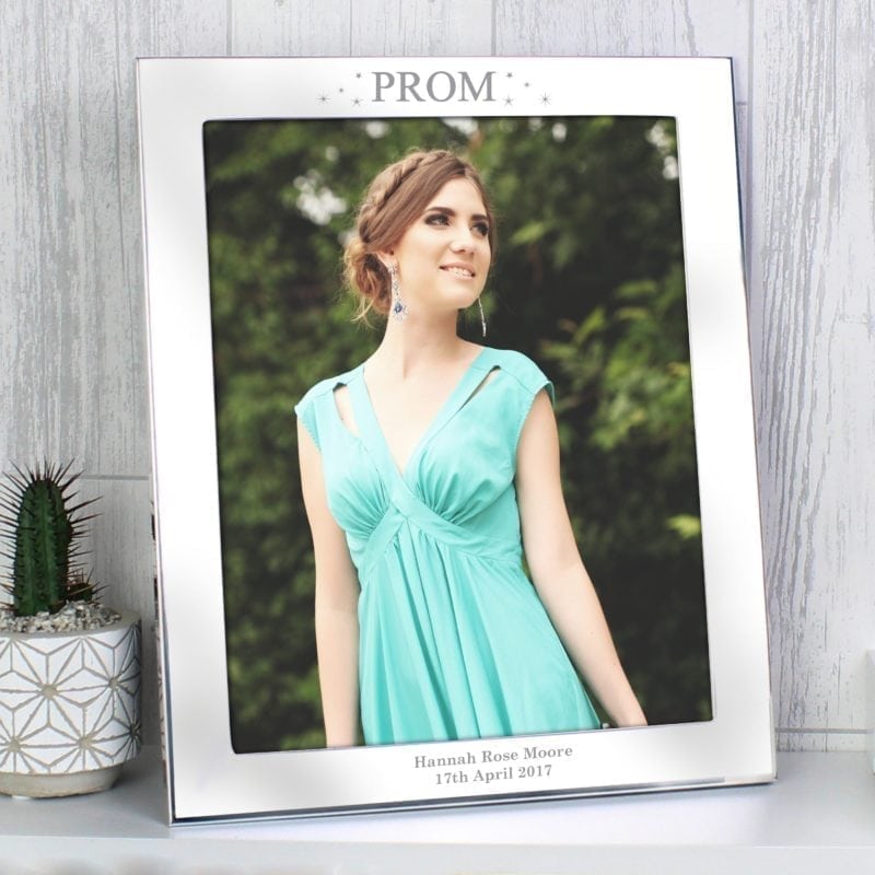Personalised Prom Night Silver 8x10 Photo Frame