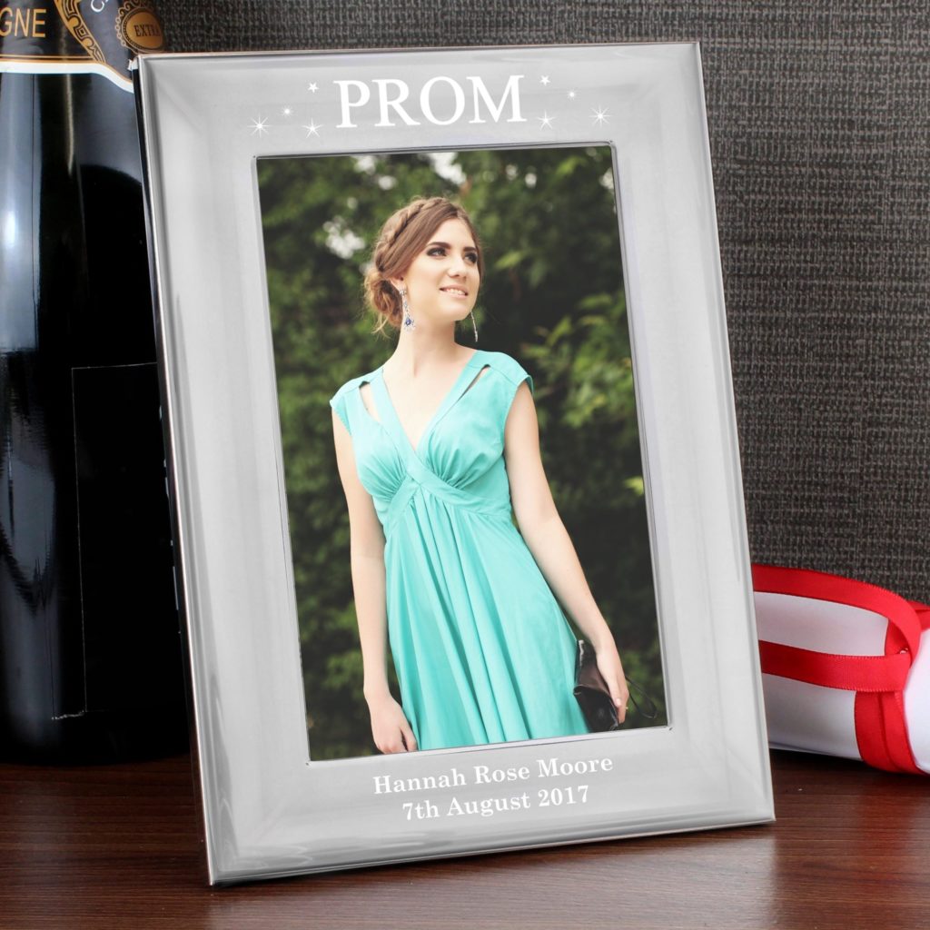 Personalised Prom Night Silver 4x6 Photo Frame