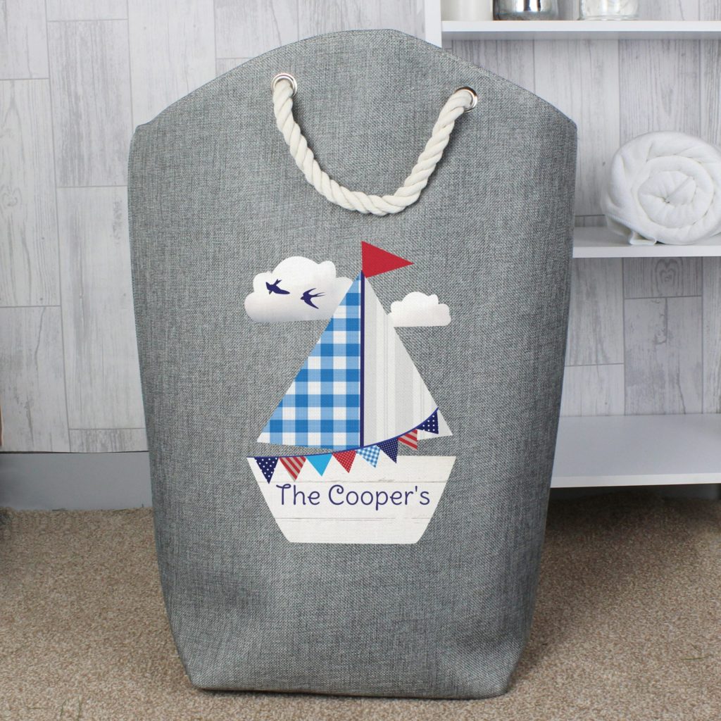 Personalised Sailboat Storage Bag
