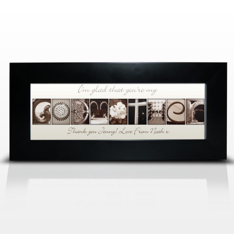 Personalised Affection Art Godmother Small Frame