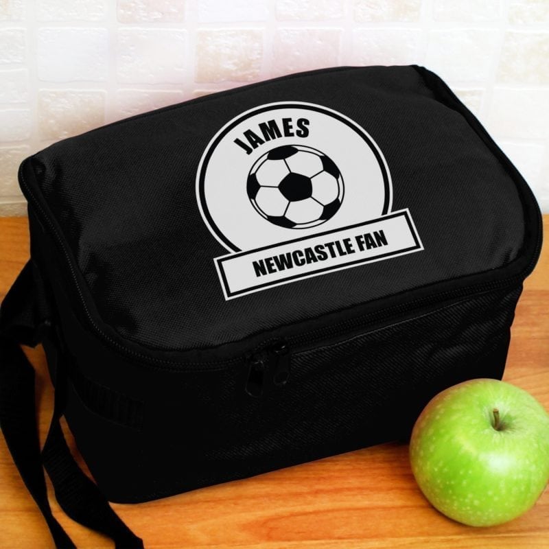 Personalised Football Fan Lunch Bag