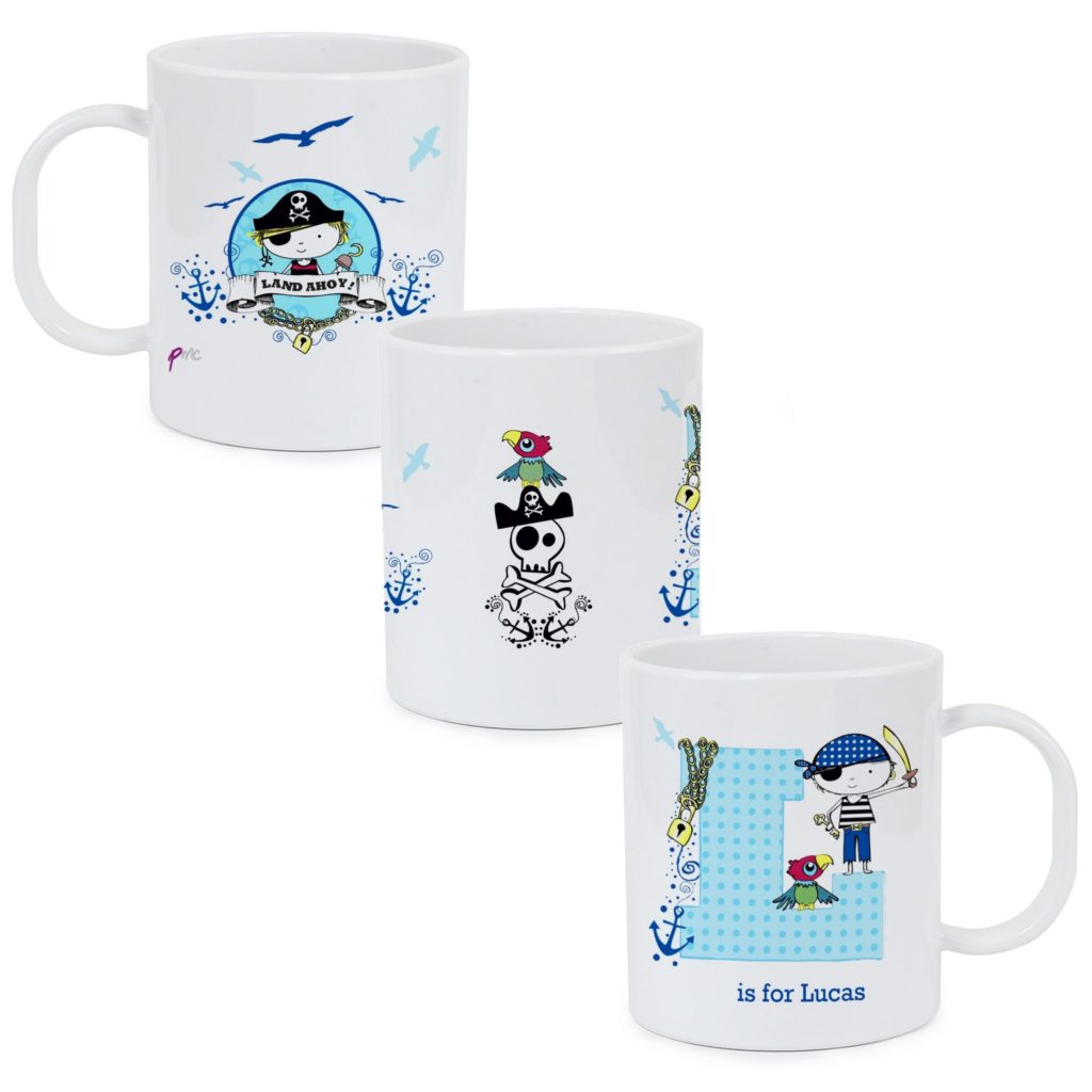 Personalised Pirate Plastic Cup