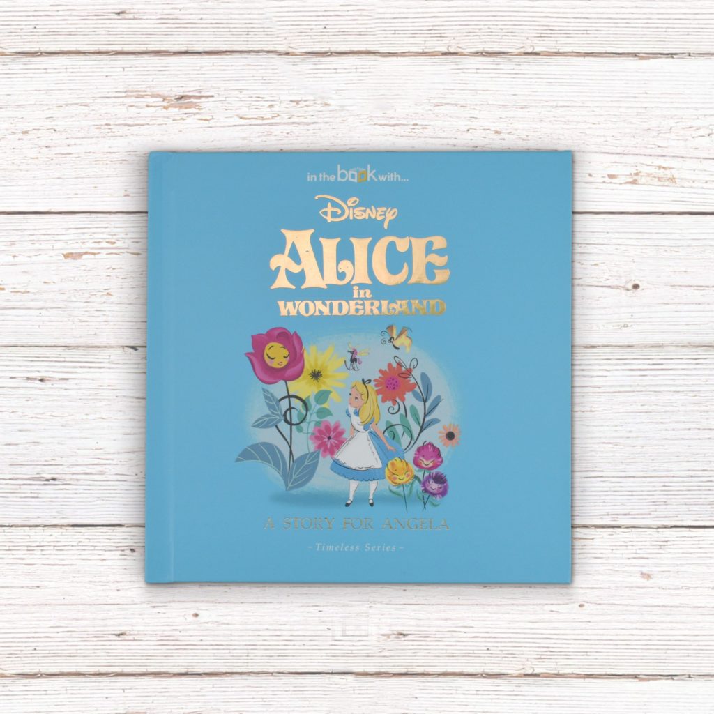 Personalised Disney Alice In Wonderland Story Book