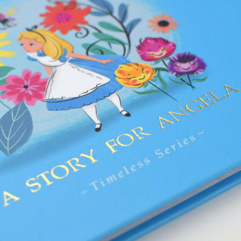 Personalised Disney Alice In Wonderland Story Book