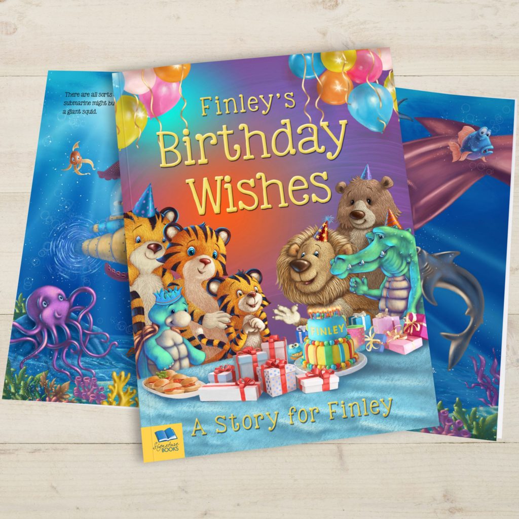 Birthday Wishes Personalised Book
