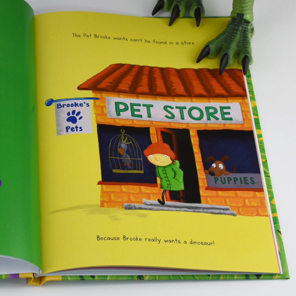 Personalised Pet Dinosaur Story Book