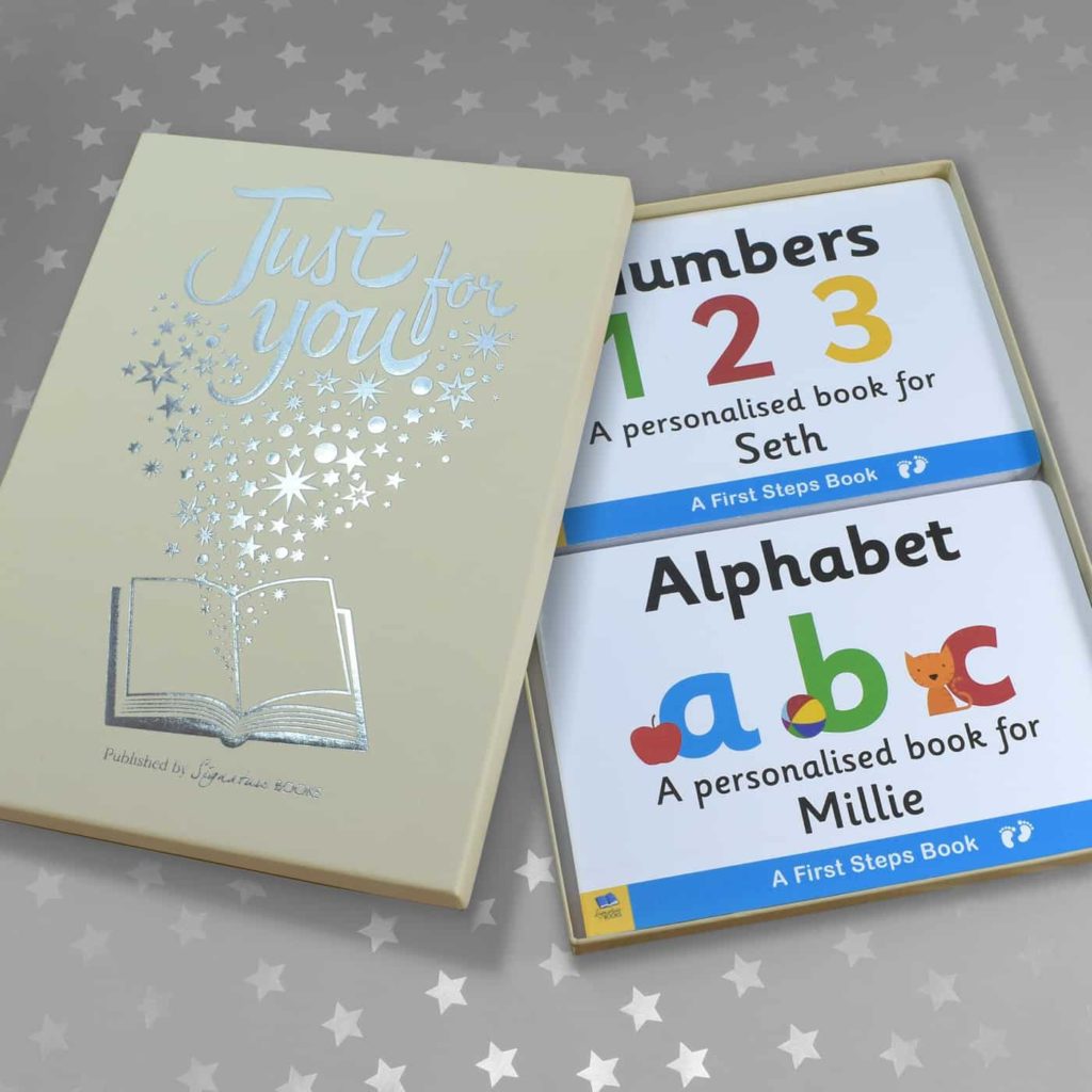 Alphabet & Numbers Board Book Gift Set
