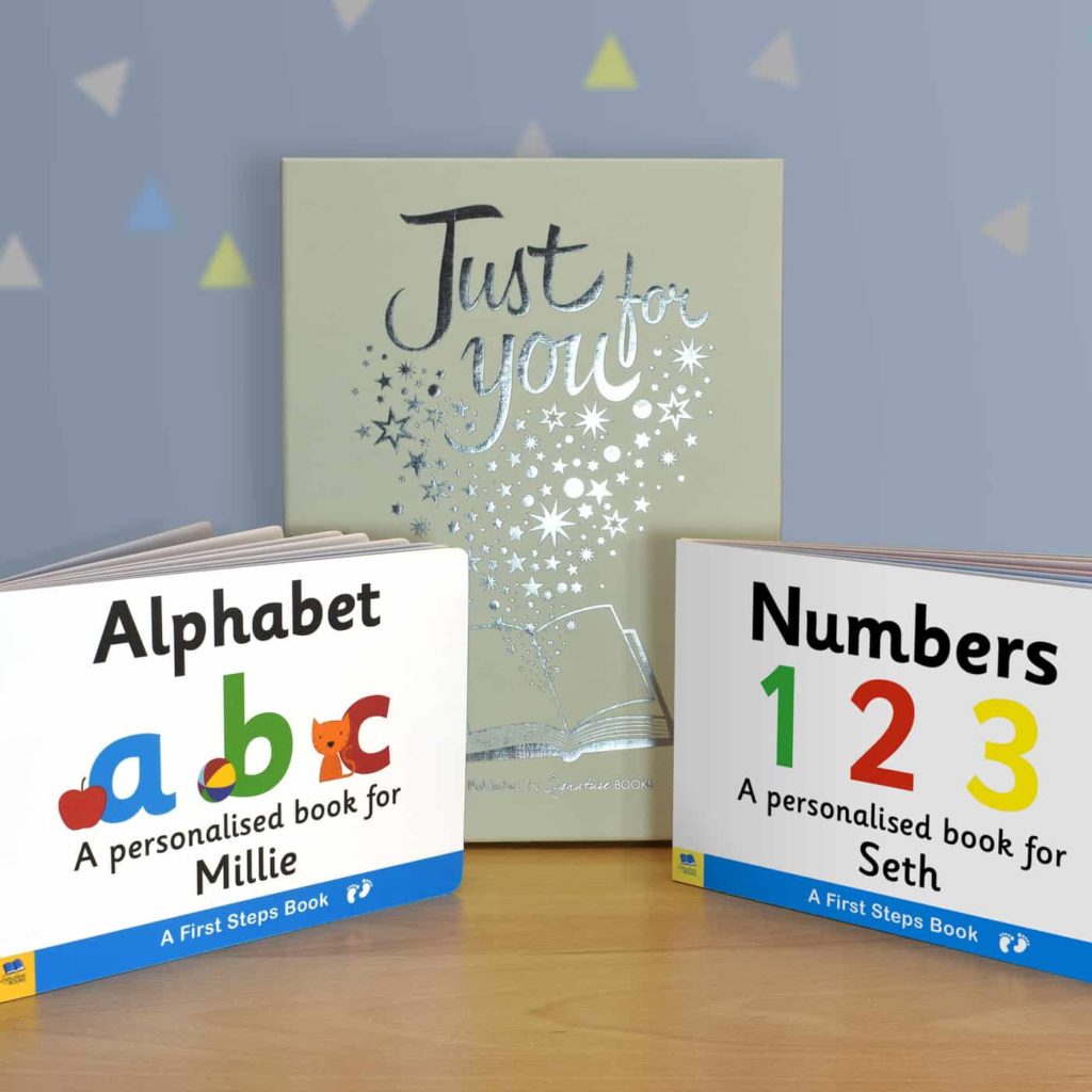 Alphabet & Numbers Board Book Gift Set