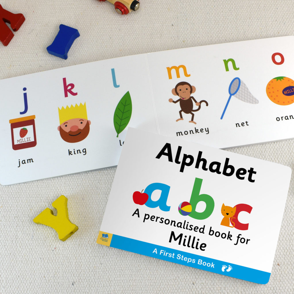 First Steps Alphabet Personalised Board Book