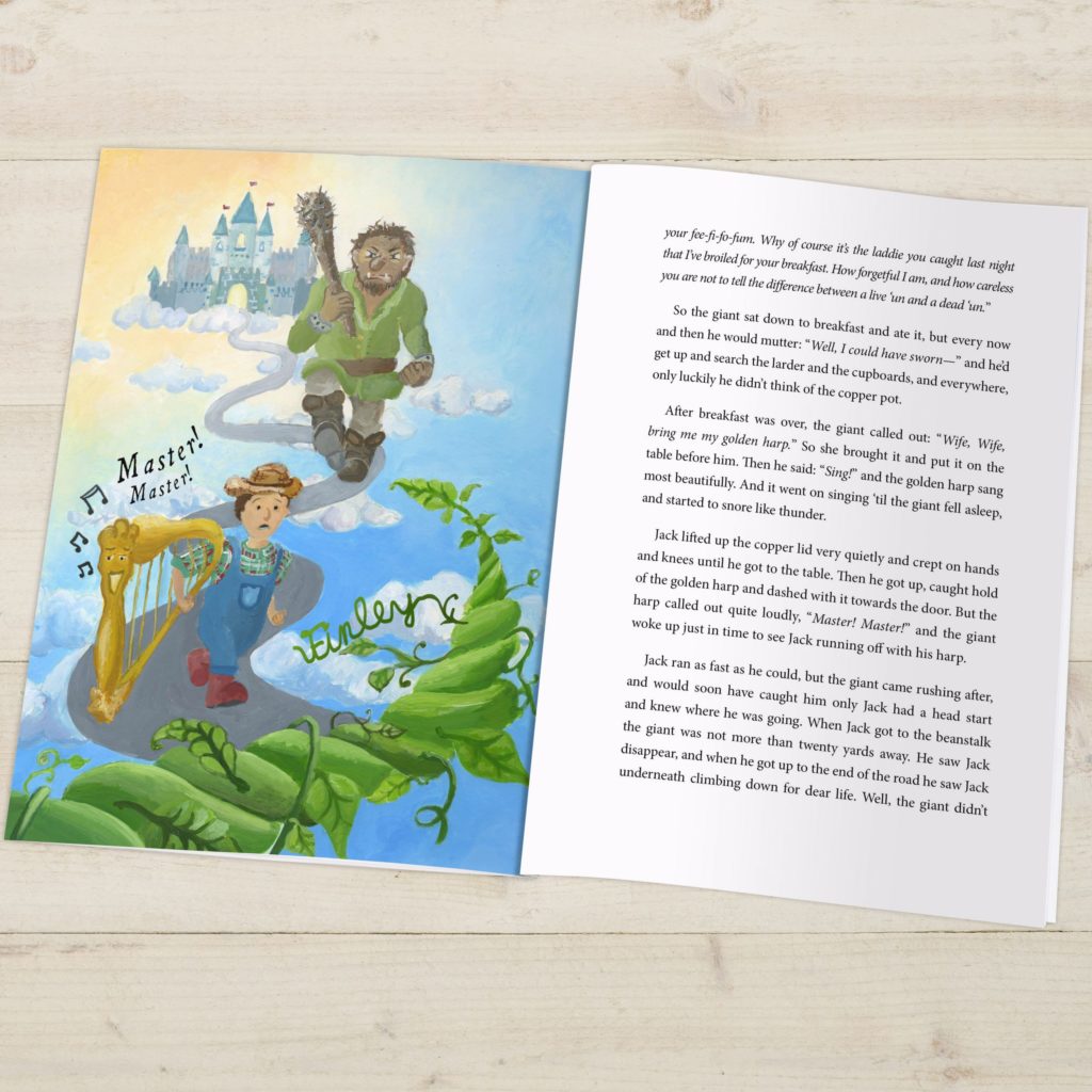 Jack and the Beanstalk Fairy Tale Book