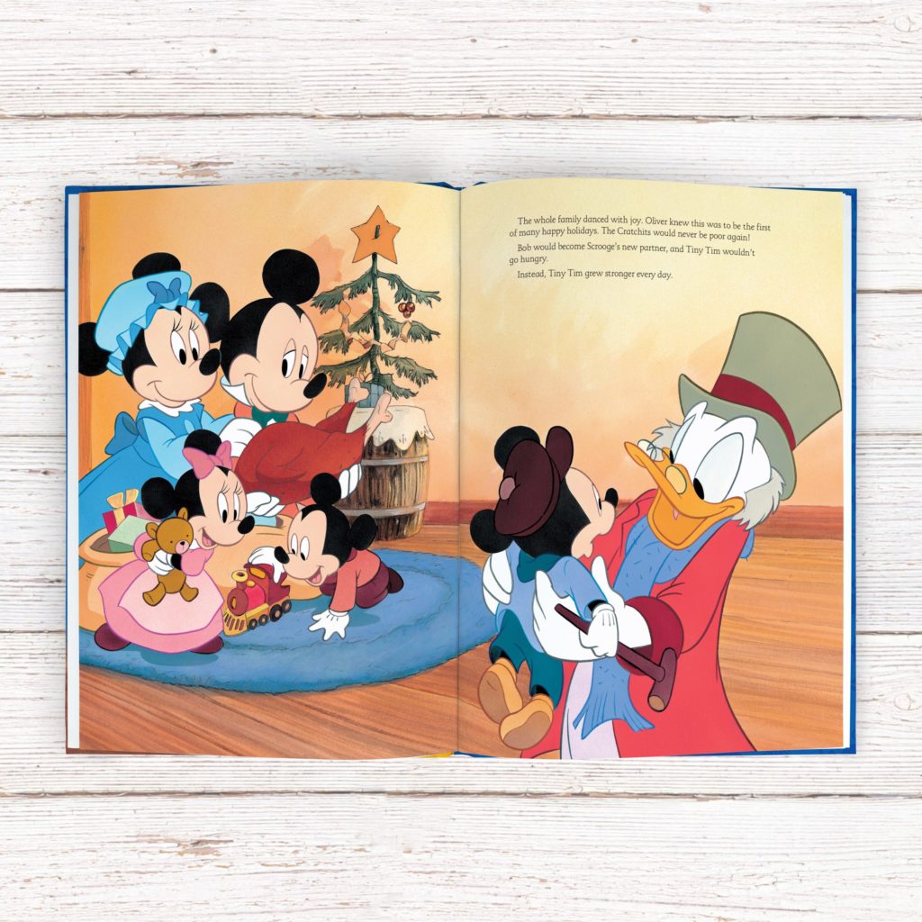 Personalised Disney Mickey’s Christmas Carol Story Book