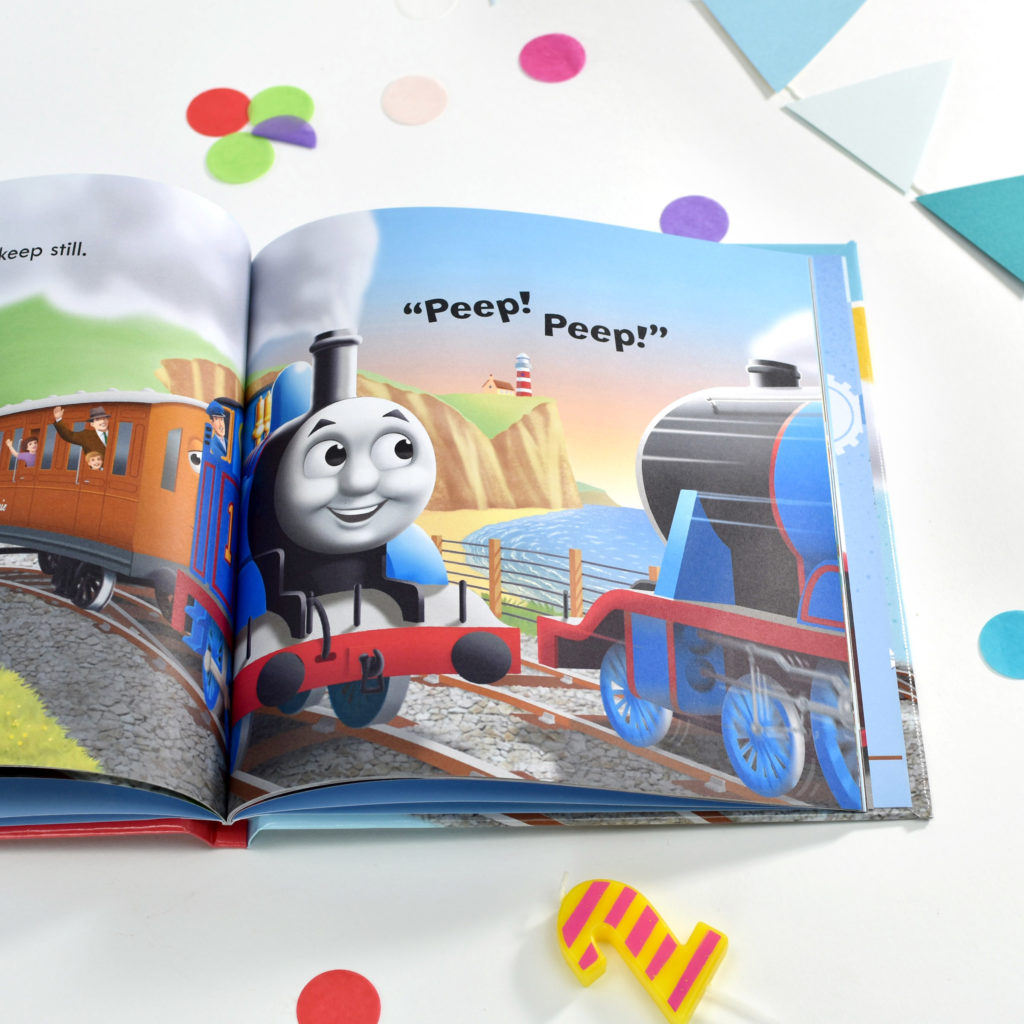 Thomas the Tank Engine Birthday Book