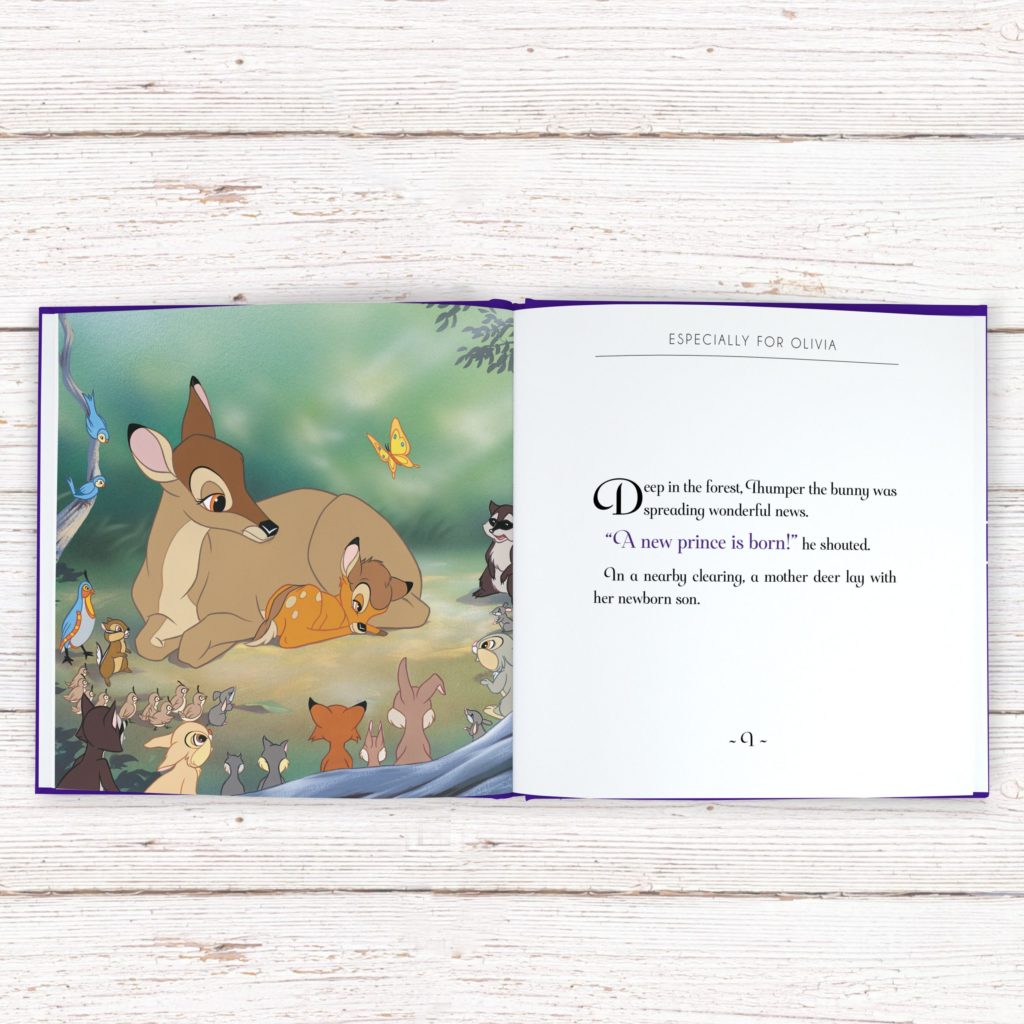 Personalised Disney Bambi Story Book