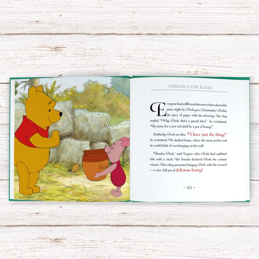 Personalised Disney Winnie-the-Pooh Story Book