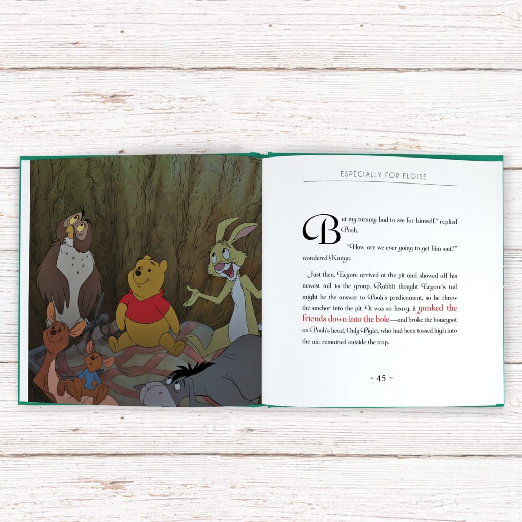 Personalised Disney Winnie-the-Pooh Story Book