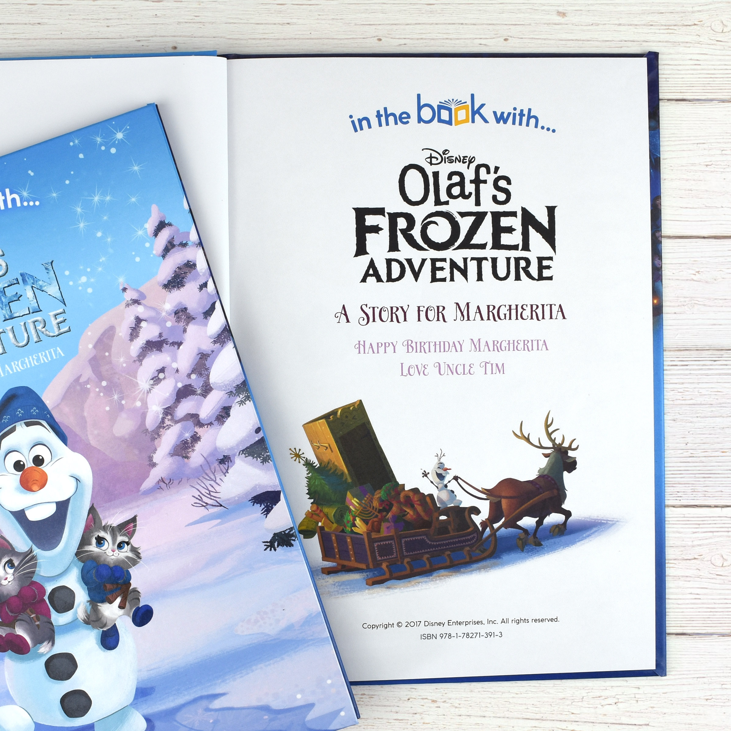 Personalised Disney Olaf’s Frozen Adventure Story Book Personalised Disney Olaf's Frozen Adventure Story Book - Image 11