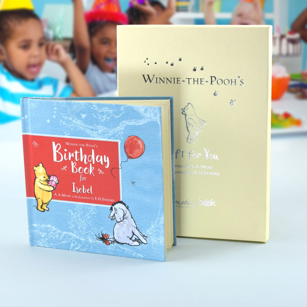Personalised Winnie-the-Pooh Birthday Book
