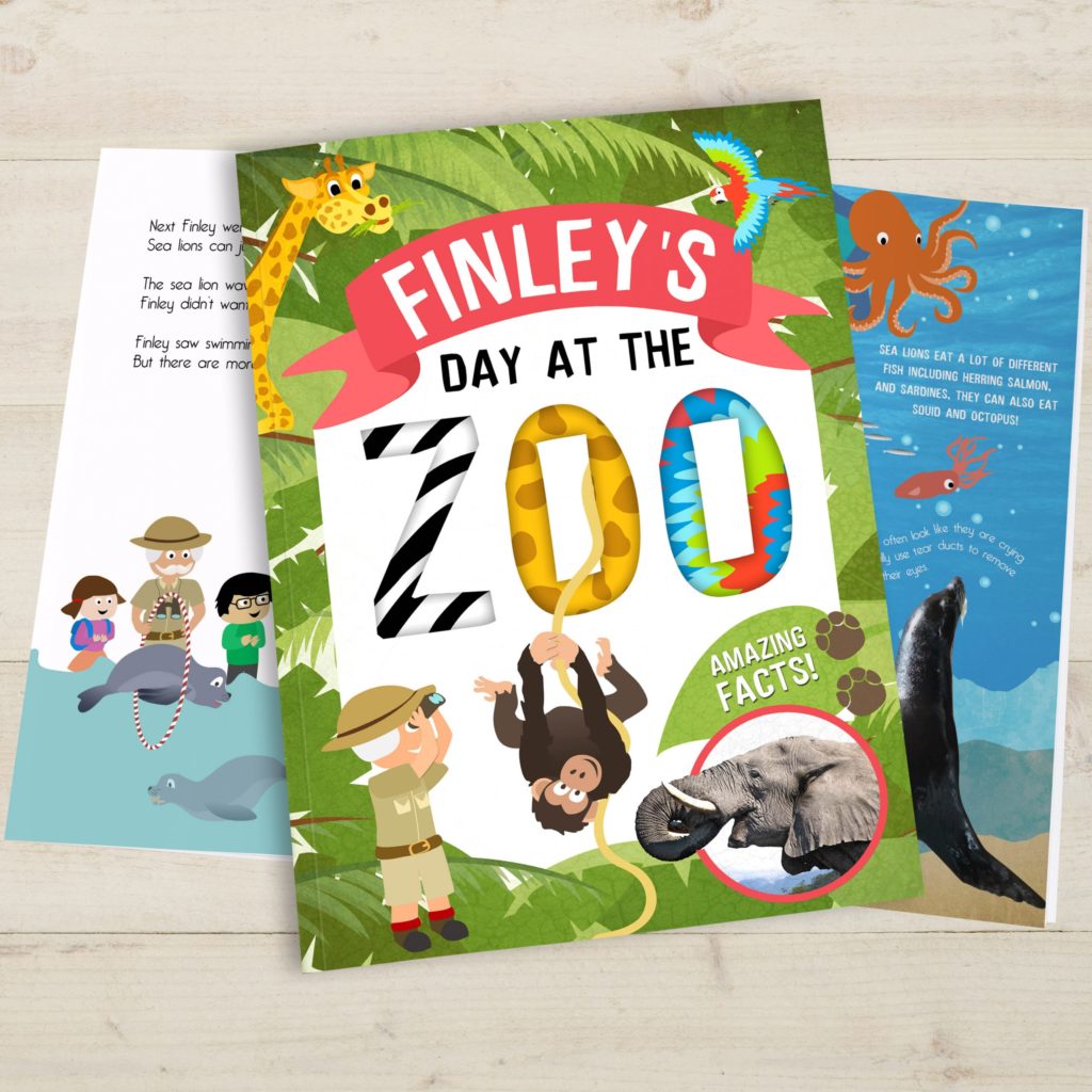 My Day at the Zoo Personalised Book
