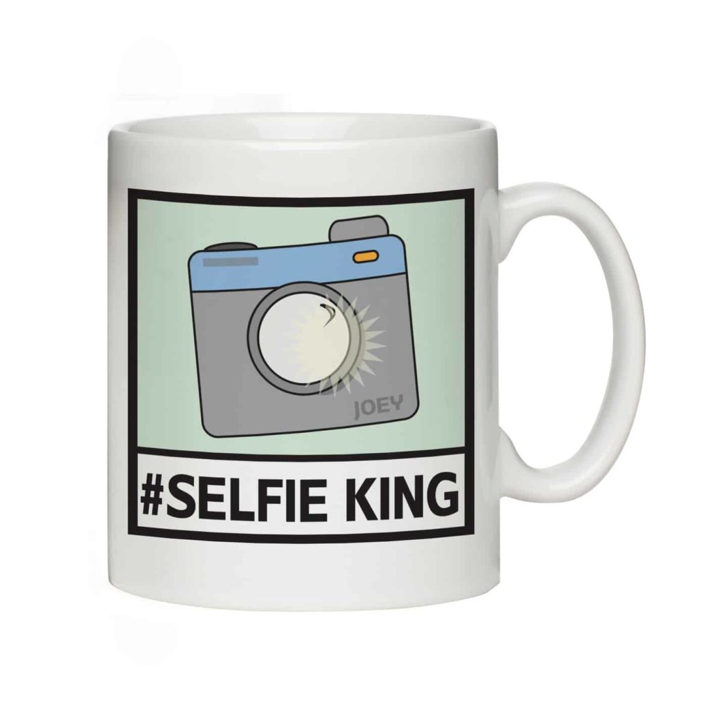 #Selfie Message Mug
