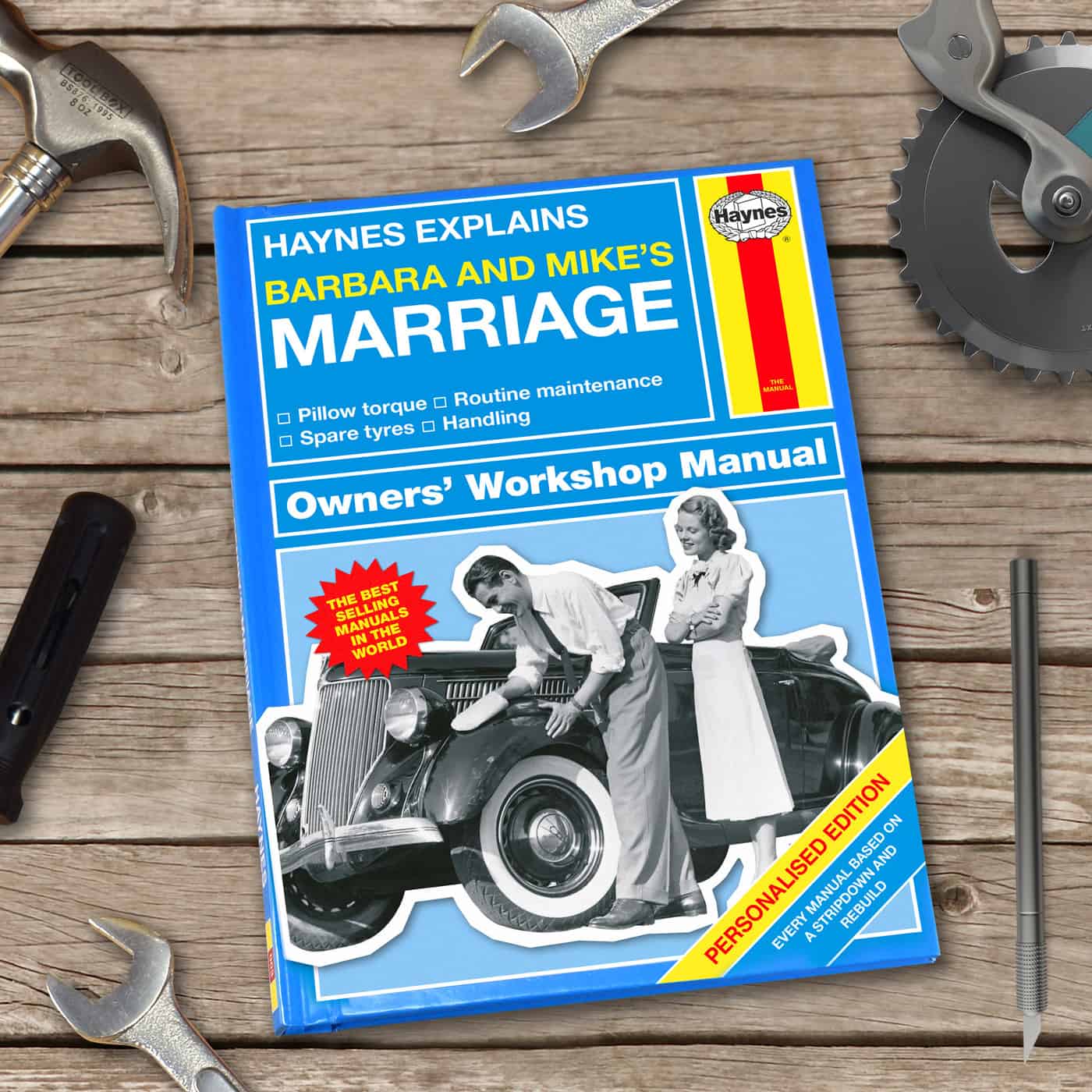 Personalised Haynes Explains Marriage Personalised Haynes Explains Marriage