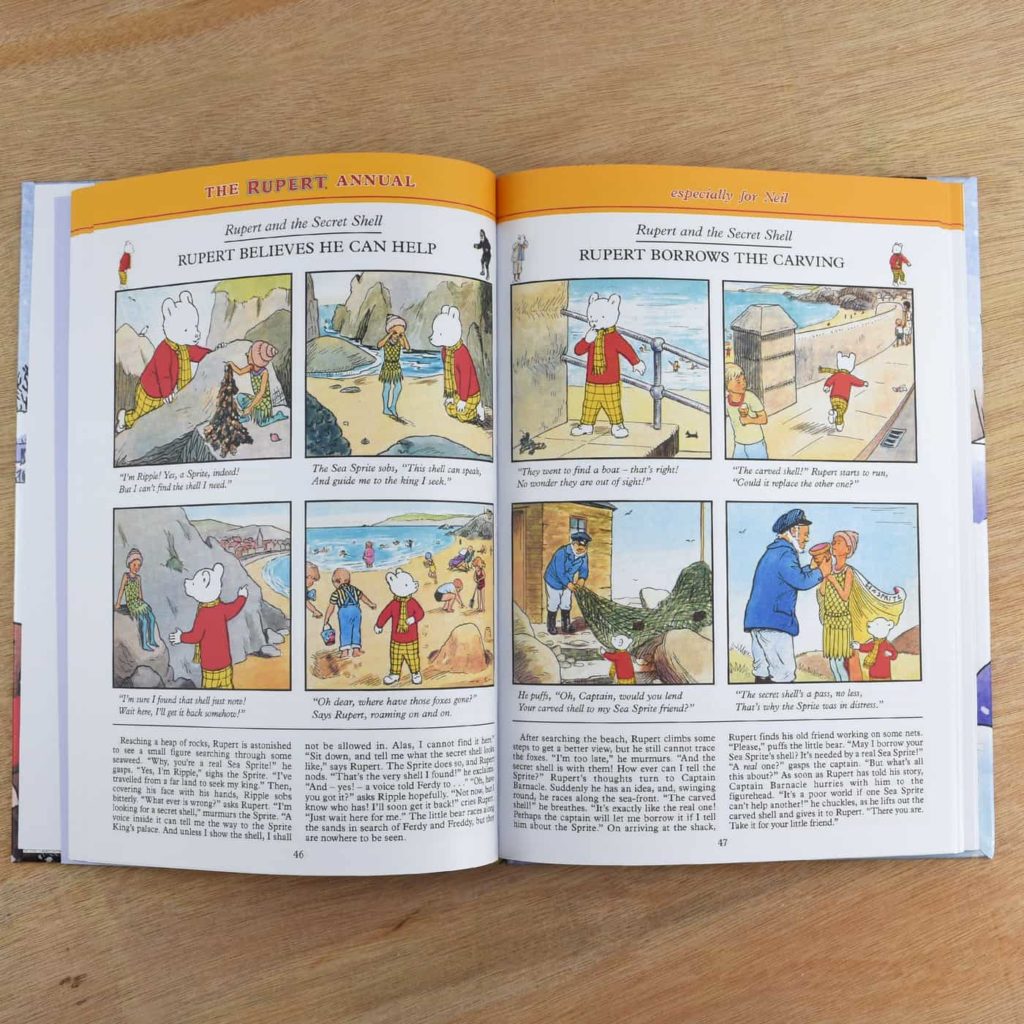 Personalised Rupert the Bear Annual 2018
