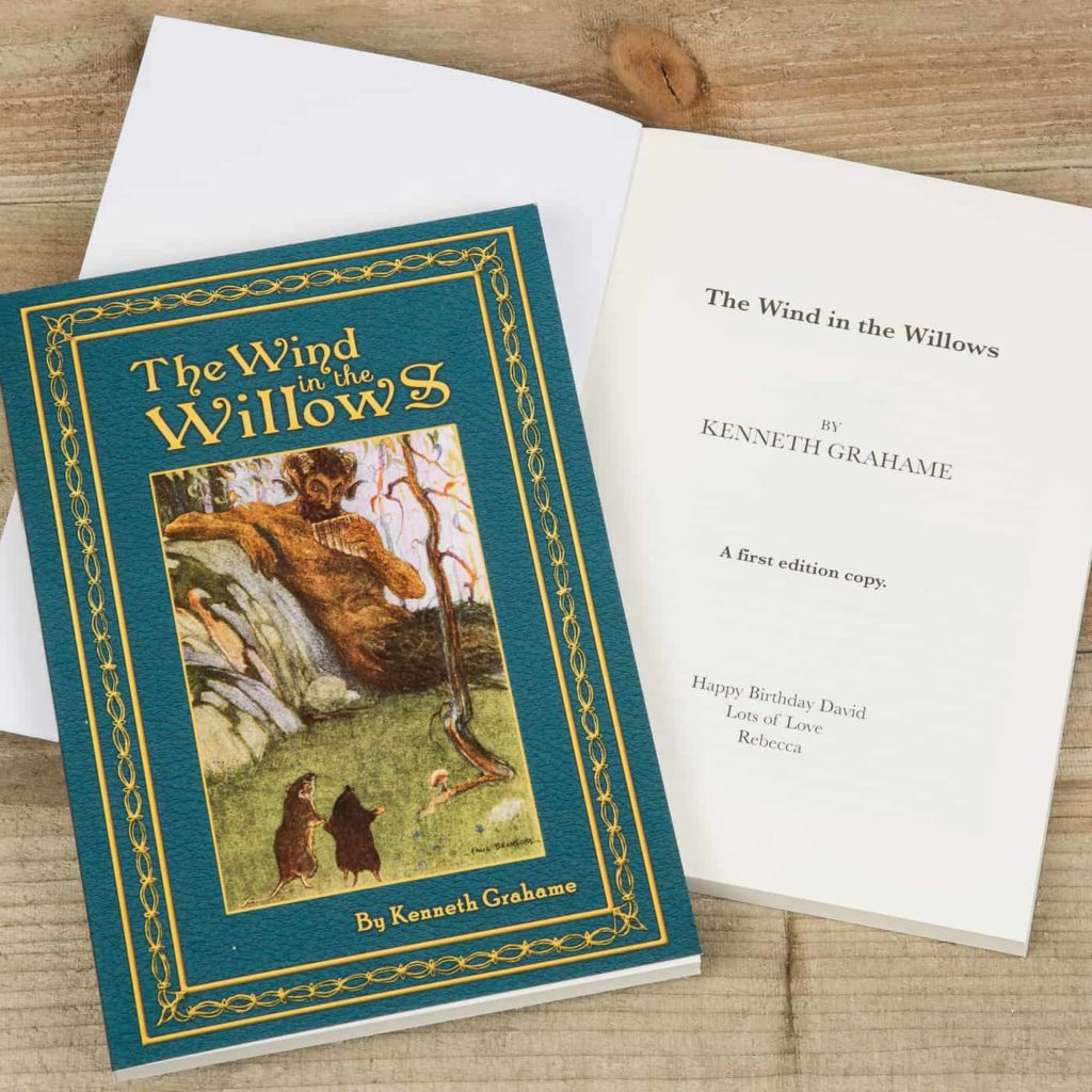 Wind in the Willows Personalised Novel