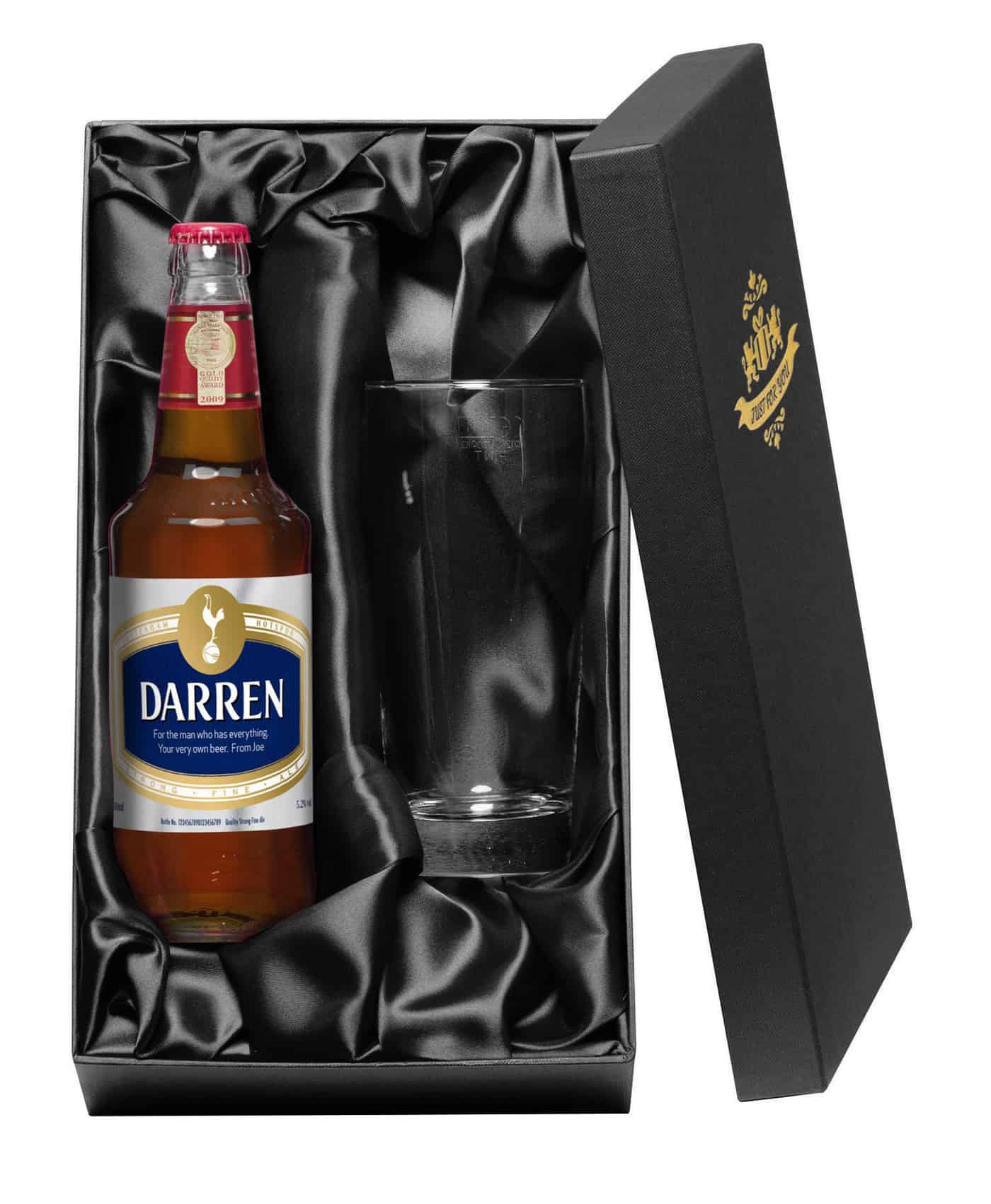 Personalised Spurs Beer & Glass Gift Set Personalised Spurs Beer & Glass Gift Set - Image 6