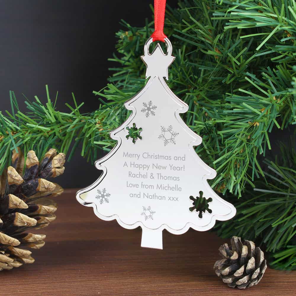 Any Message Christmas Tree Decoration