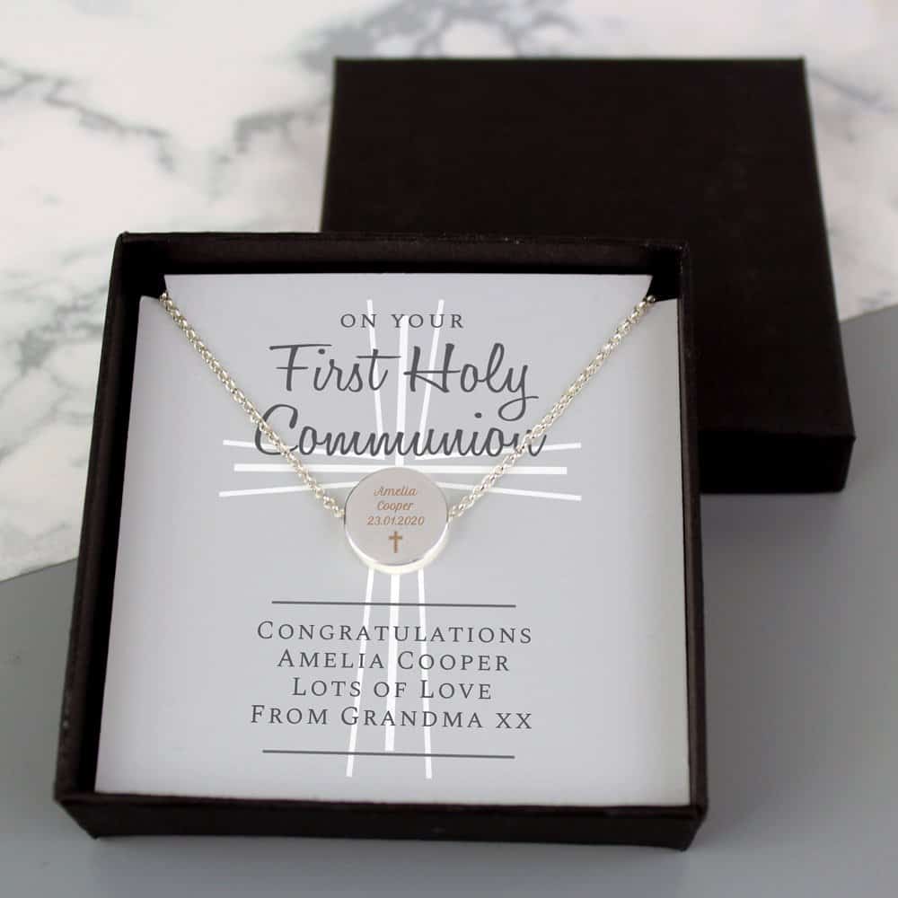 First Holy Communion Necklace & Box