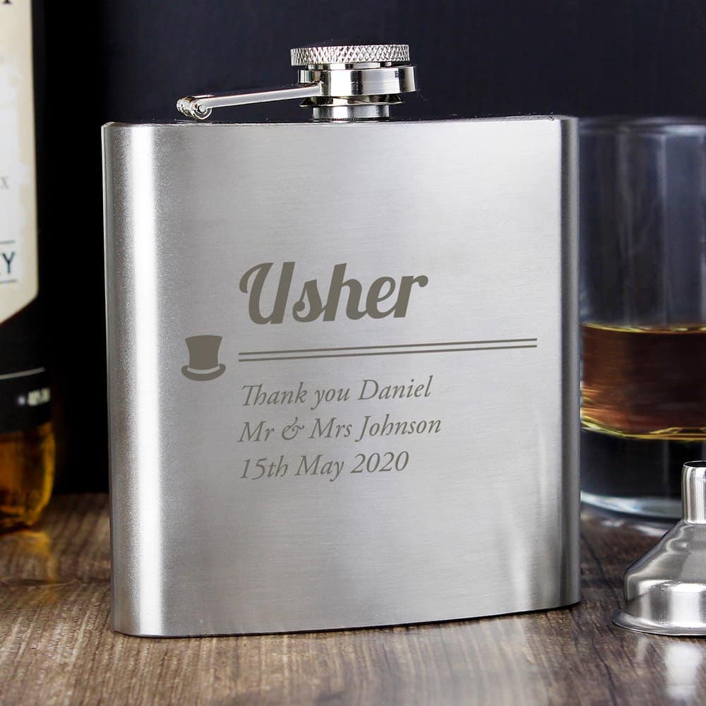 Usher Hip Flask