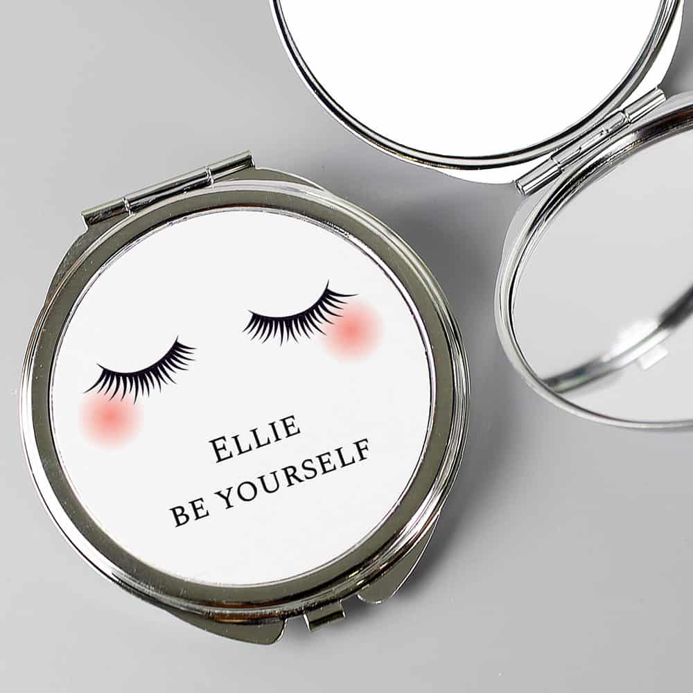 Eyelashes Compact Mirror