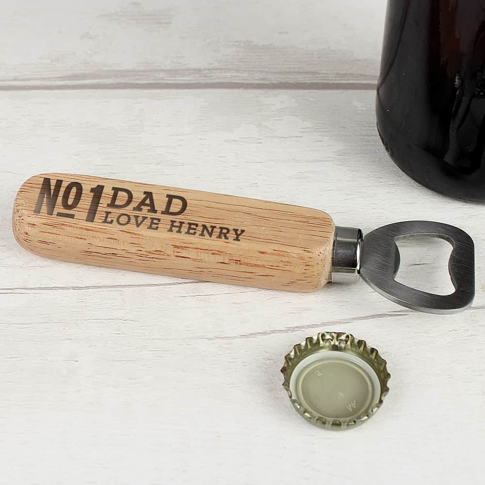 No.1 Wooden Bottle Opener