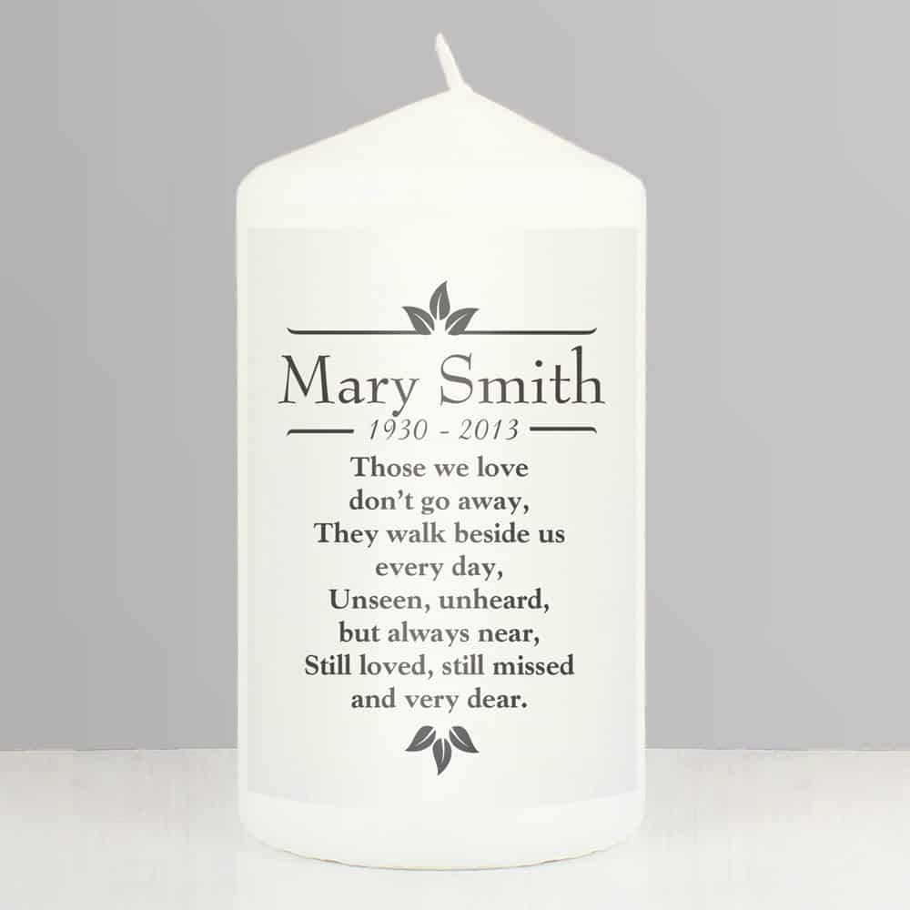 Sentiments 'Those We Love' Pillar Candle