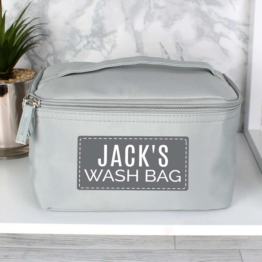 Classic Grey Make Up Wash Bag