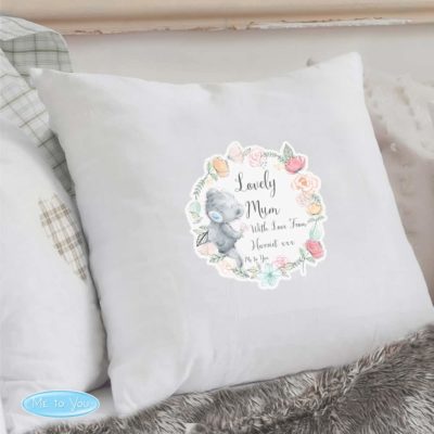 Me to You Floral Cream Cushion Cover