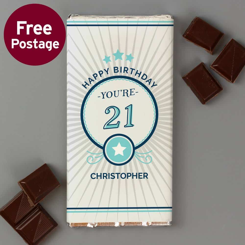 Birthday Milk Chocolate Bar