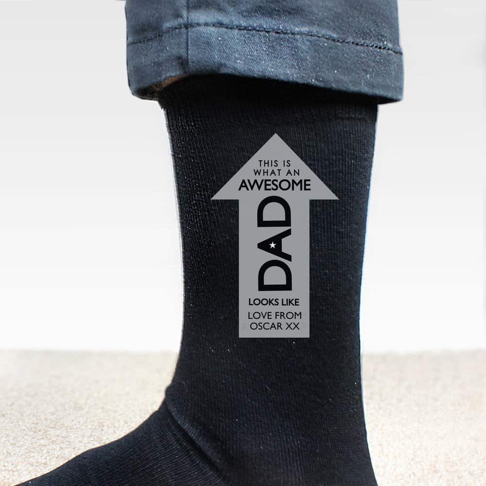 Awesome Dad Men's Socks