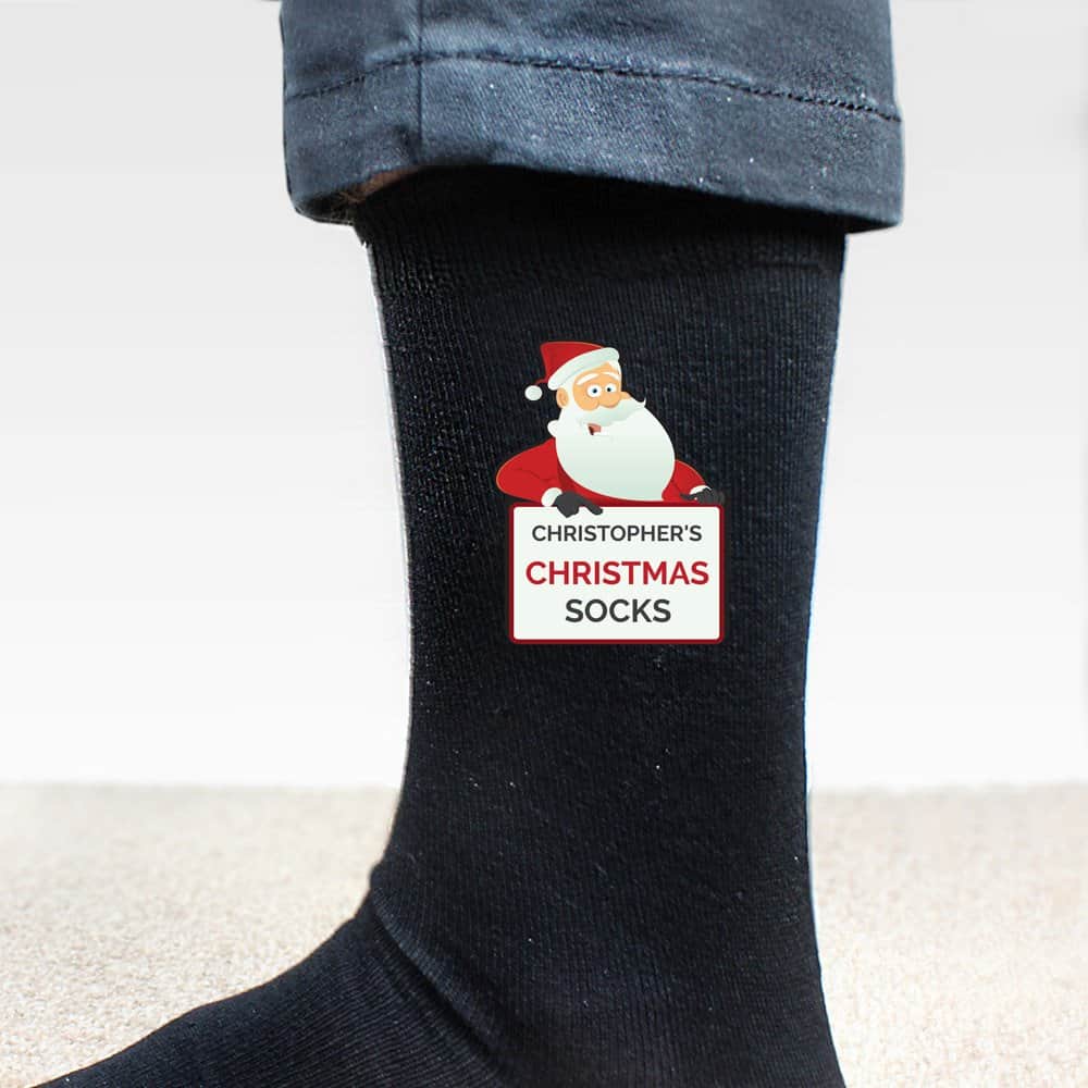 Santa Claus Christmas Socks