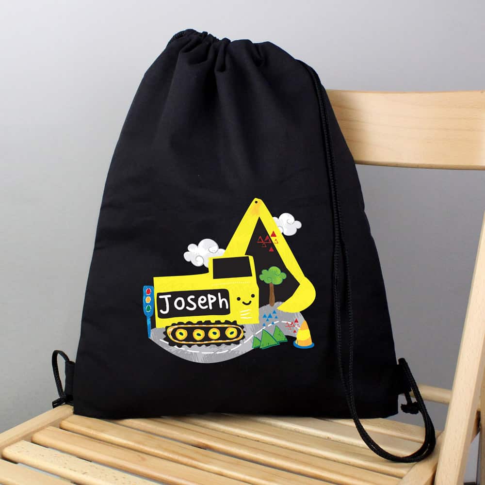 Girls Animal Alphabet Personalised Swim/Kit Bag Ideal for school PE 