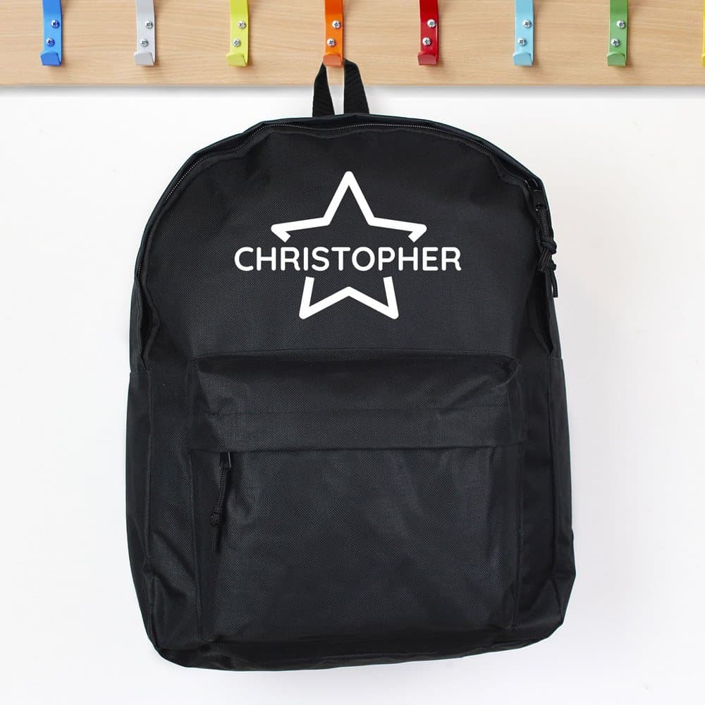Star Black Backpack