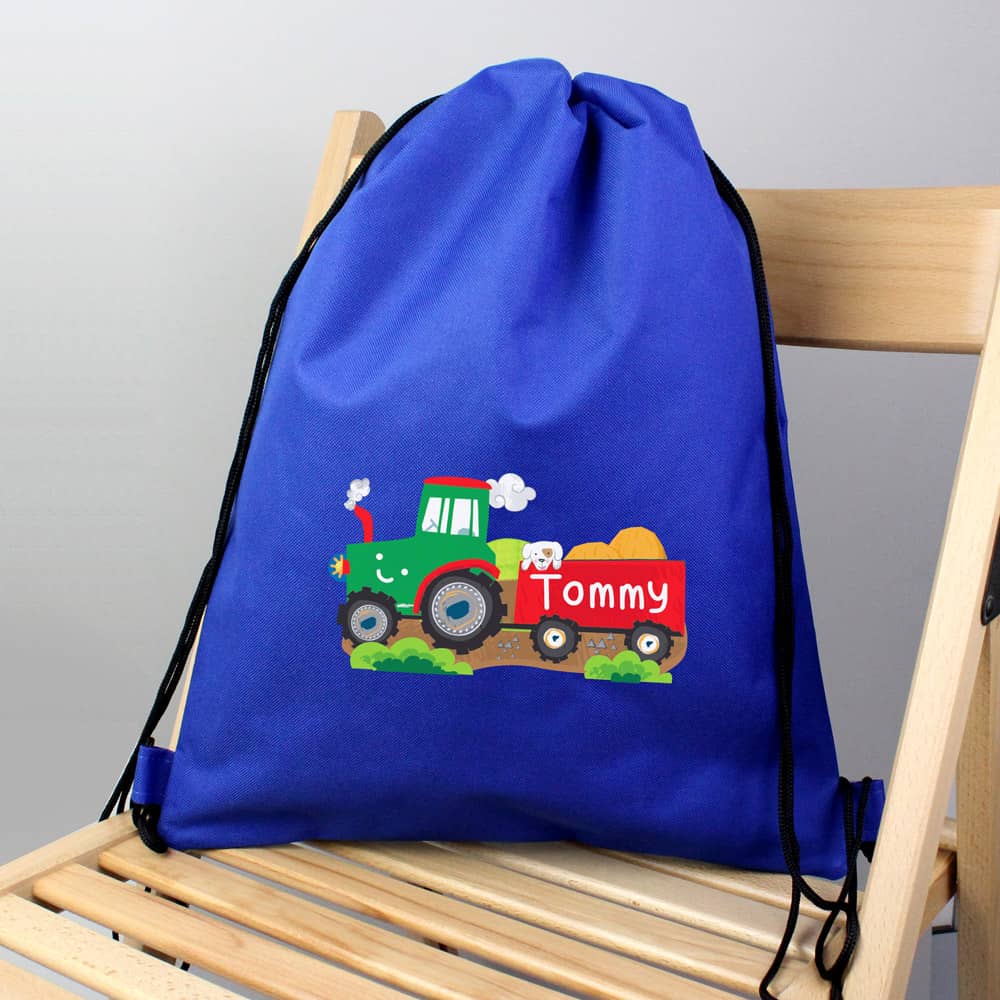 Tractor Blue Swim & Kit Bag