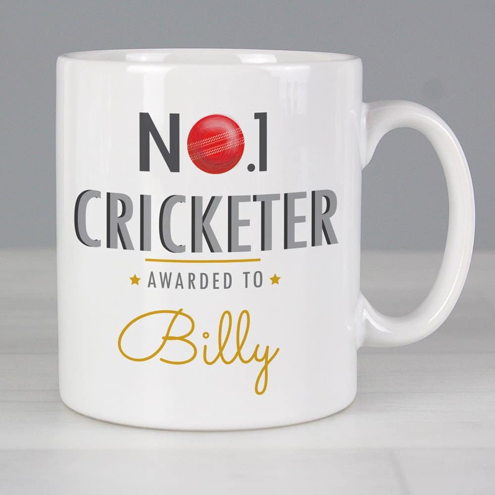 No.1 Cricketer Mug