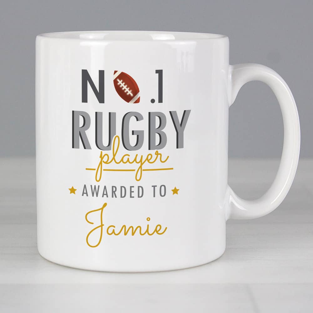 No.1 Rugby Player Mug