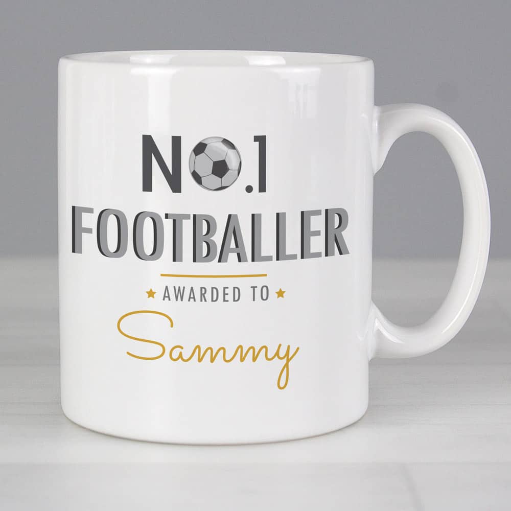 No.1 Footballer Mug