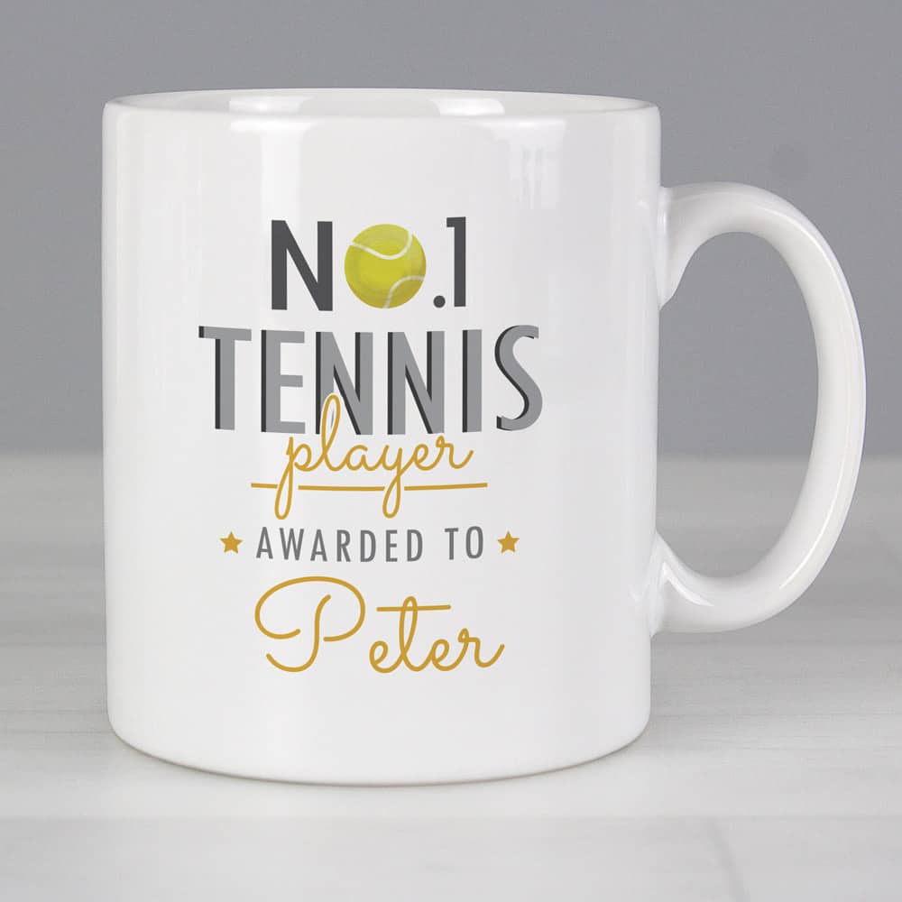 No.1 Tennis Player Mug