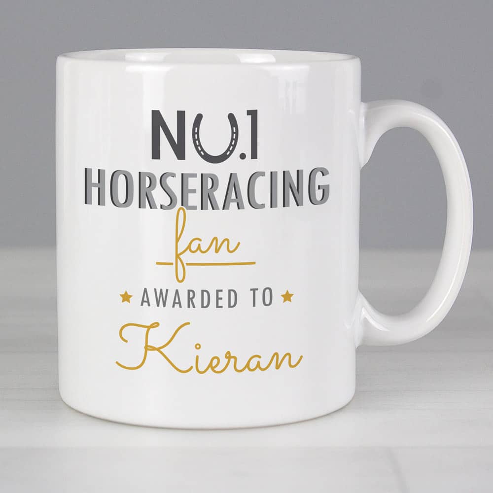 No.1 Horseracing Fan Mug