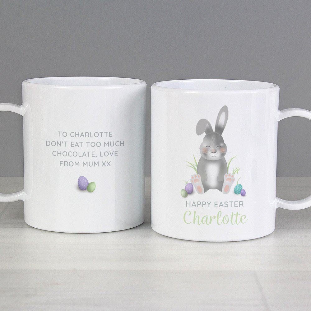 Easter Bunny Plastic Mug
