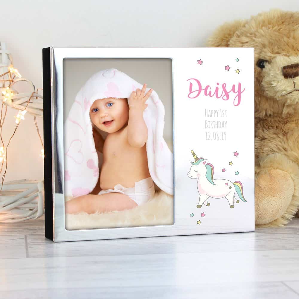 Baby Unicorn 6x4 Photo Frame Album